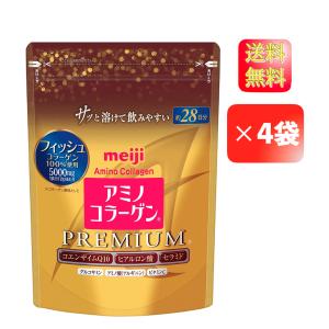 明治 - ショウ様　14袋　明治 アミノコラーゲン プレミアム 約28日分 196g Amazon | アミノコラーゲン プレミアム 約28日分 196g | アミノ