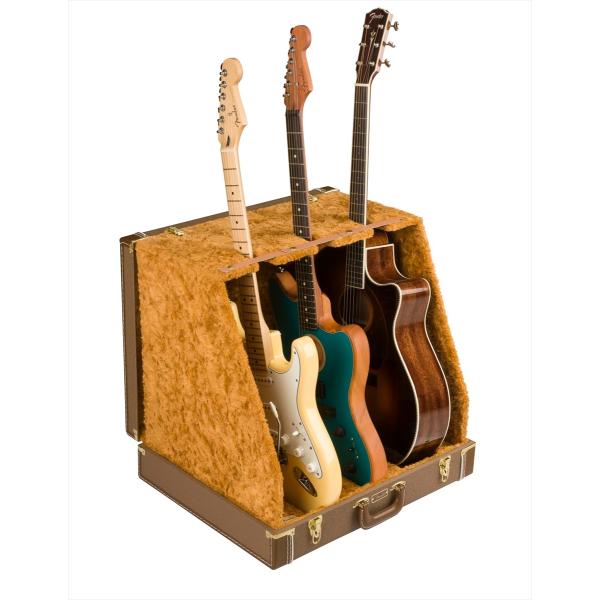 Fender　Classic Series Case Stand - 3 Guitar Brown