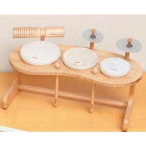 ナカノ　Rhythm Poco (リズムポコ)　 ドラムセット　こどものための本物の楽器