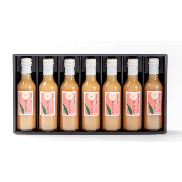 あら川の桃60%果汁入りドリンク　200ml×7本入りギフトセット