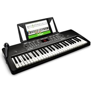 Alesis?電子キーボード?54鍵盤?初心者?スピーカー内蔵?マイク?譜面台?コンパクト Melody 54｜maagalete