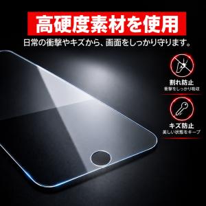 iPhoneフィルム 対応 強化ガラス 2枚セ...の詳細画像5