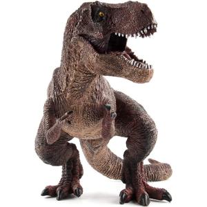 SanDoll 「ティラノサウルス」恐竜 フィギュア リアル 模型 ジュラ紀 30cm級  迫力 肉食 子供玩具  恐竜おもちゃ 褐色タイプ｜maanext