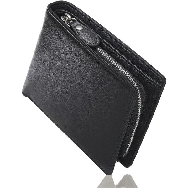 財布 メンズ 本革 コンパクト 二つ折り財布 メンズ財布 折りたたみ財布 男性 紳士用 Made i...