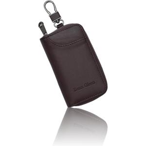 キーケース メンズ レディース スマートキーケース ギフトケース付き 6連フック カラビナ カード入...