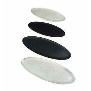アルミの楕円のお皿 オーバルトレーS 17cm