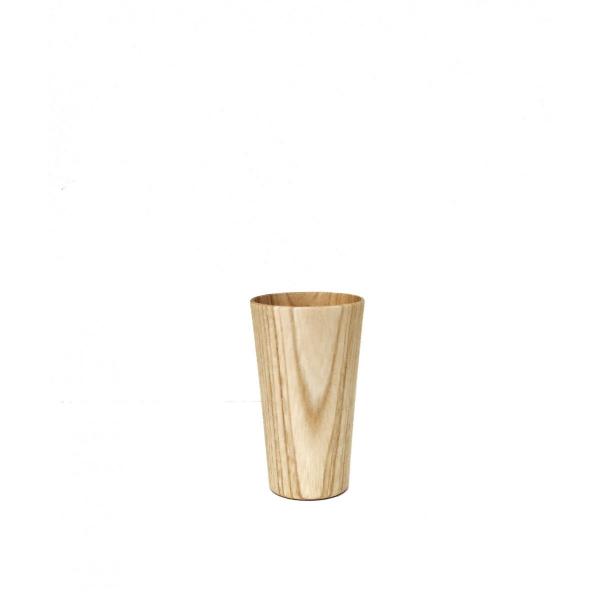 木のグラス 日本製 木製コップ KAMI long glass S 高橋工芸