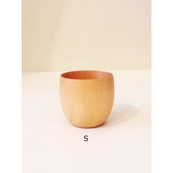 木のコップ 日本製 木製グラス Cara cup S 高橋工芸