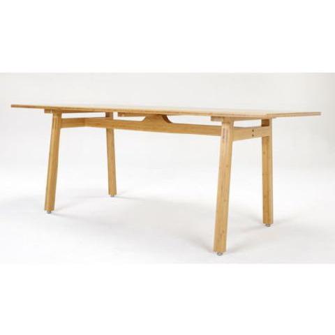 ダイニングテーブル 竹集成材 Tension Table 日本製 W1800ｘD850ｘH700mm...