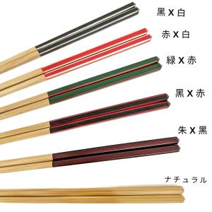 大内工芸 国産 竹製極細箸 22.5cm ダイ...の詳細画像2