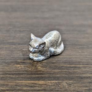 太田祐輔 のびのびねこ 錫製箸置き アトリエy : MA by So Shi Te