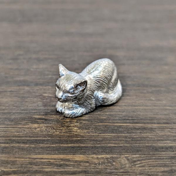 太田祐輔 まんまるねこ 錫製箸置き アトリエy