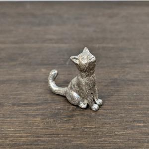 太田祐輔 ちょこんとねこ 錫製箸置き アトリエy : MA by So Shi Te