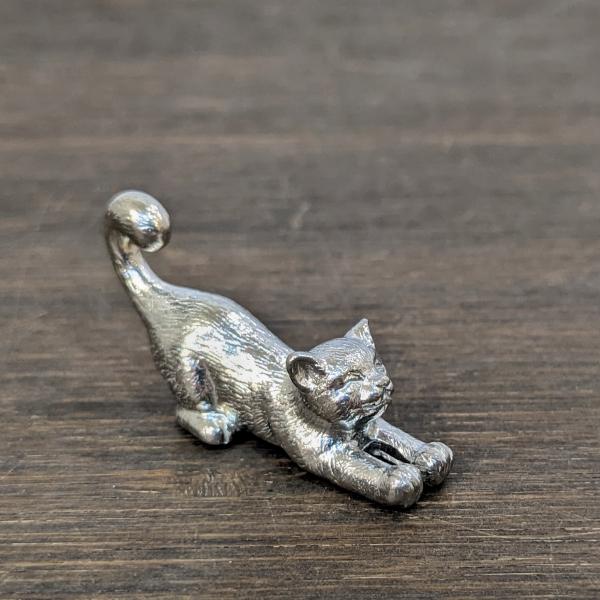 太田祐輔 びょ〜んとねこ 錫製箸置き アトリエy