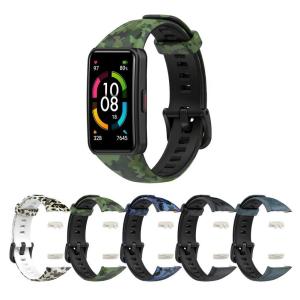 交換用ベルト Huawei Band 6 Pro6 Honor Band スマートウォッチ 交換バンド シリコン やわらかい｜mabikara