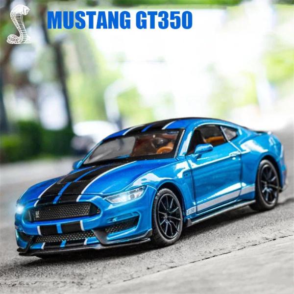 マスタングシェルビーGT350 1/32 合金 車のおもちゃ 改造車 ミニカー ミニチュア