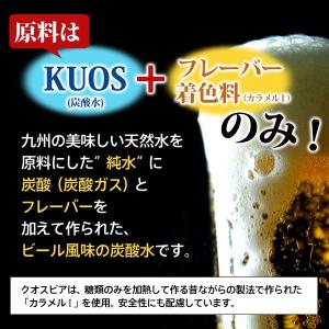 ノンアルコールビール 強炭酸水 クオス ビアフ...の詳細画像2