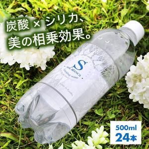 炭酸水 天然シリカ水 SOL 300円クーポン対象 ミネラル炭酸水 42.5mg 大分県日田市産 500ml 24本