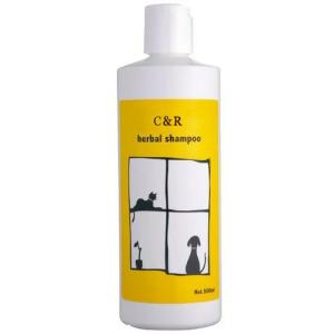 C&R ハーブシャンプー 犬猫用 S(500ml)｜mabuchipet