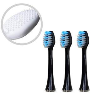 国内ブランド アドワン 電動歯ブラシ UV除菌機能付き 歯ブラシ ブラック IPX7防水 替えブラシ3本 デンタルケア )