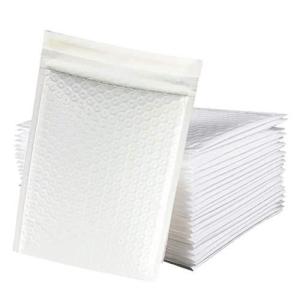クッションふうとう防水梱包郵送用封筒 Mサイズ 10枚入 外寸200x240mm 内寸180x240応 郵便配送用気泡入り緩衝材付き封筒 yubang