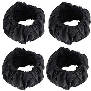 4個セット ベビーカー車輪カバー タイヤカバー 汚れ防止 床キズ防止 室内防塵用 濡れたタイヤ 汚れタイヤを簡単に包み込んで汚れを防止できるカバーです