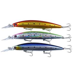 Momoルアー シーバス ヒラメ ルアー ディープシンキングミノー 125s Dr 125sdrアッパー ダウン層 両対応 3個セット 13 の最安値 価格比較 送料無料検索 Yahoo ショッピング