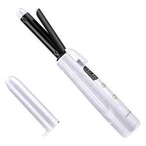 KEYNICE ヘアアイロン 18mm コテ カ 充電式 USB充電 持ち運び 携帯用