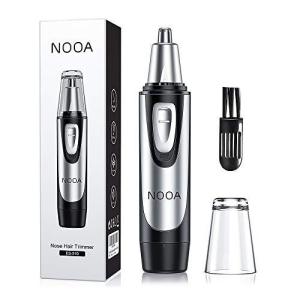 鼻毛カッター エチケットカッター 男女兼用 耳毛カッター 鼻毛切り 低騒音 持ち運び便利 防水 電動式カッター 掃除用ブラシ付き 電池式