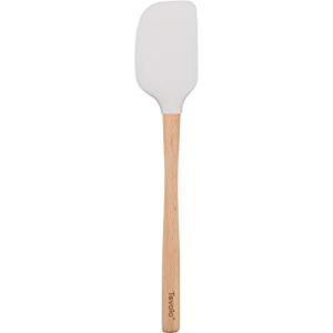 Tovolo Flex-Core Wood Handled Spatula - White by Tovolo