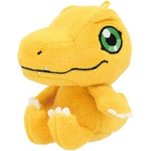 デジモンアドベンチャー PlayCharm アグモン ぬいぐるみ スマホアクセサリー