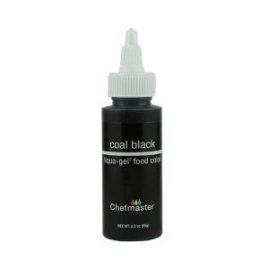 シェフマスター リクアゲル コールブラック 2.3oz (65g) Chefmaster LIQUA-GEL Coal Black｜MACAPRESSO