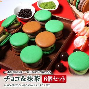 韓国マカロン トゥンカロン 太っちょマカロンのおすすめランキング 太っちょマカロン Macapresso マカマニア チョコ 抹茶 6個セット マカプレッソ トゥンカロン マカロン Macaron 韓国 スイーツ