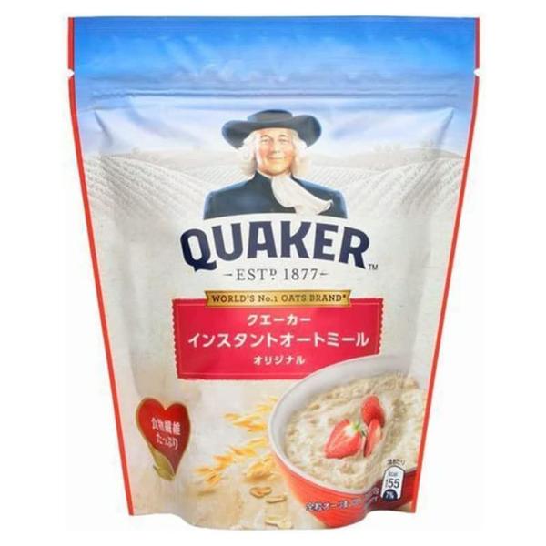 クエーカー インスタントオートミール オリジナル 270g×1袋 quaker オートミール レギュ...