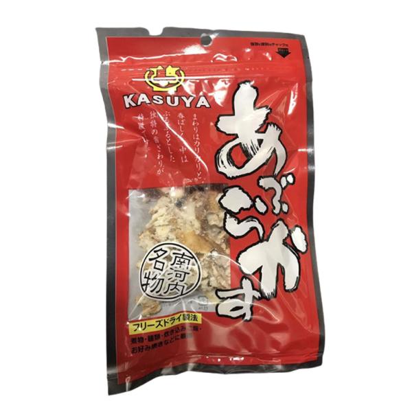 グローバルキッチン あぶらかすスライス 60g×1袋 油粕 油かす かすや 加寿屋 KASUYA 大...