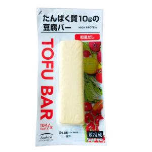 アサヒコ TOFFU PROTEIN 豆腐バー バジルソルト風味 1本（68g）×12本 クール :4906623131052-12:御用蔵 大川 -  通販 - Yahoo!ショッピング
