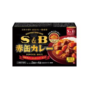 エスビー食品 S＆B 赤缶カレーパウダールウ 中辛 152g×2個セット