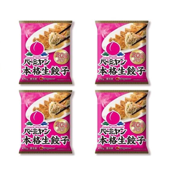 バーミヤン 本格生餃子 20個入り×4個