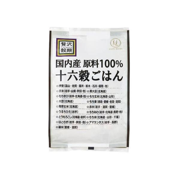旭食品 贅沢穀類 国内産原料100％ 十六穀ごはん 180g