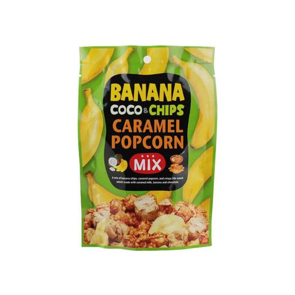 エイム バナココ＆チップス キャラメルポップコーン 60g