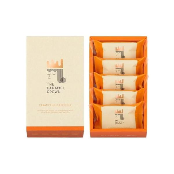 ザ キャラメルクラウン キャラメルミルフィーユ 5個入り