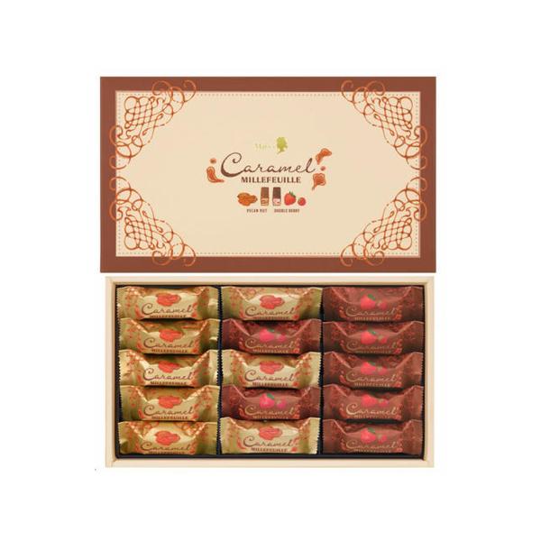 メリー 濃幸キャラメルミルフィーユ 15個入り 冷蔵