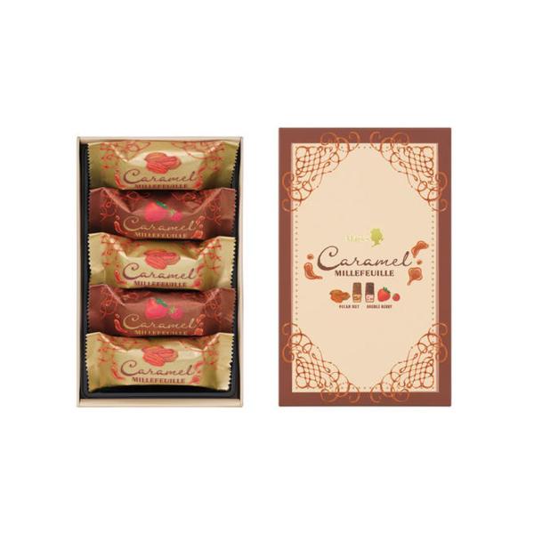 メリー 濃幸キャラメルミルフィーユ 5個入り 冷蔵