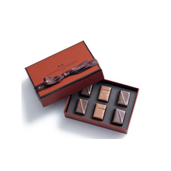 ラ メゾン デュ ショコラ プラリネ 6粒入 チョコ チョコレート 6個入 冷蔵