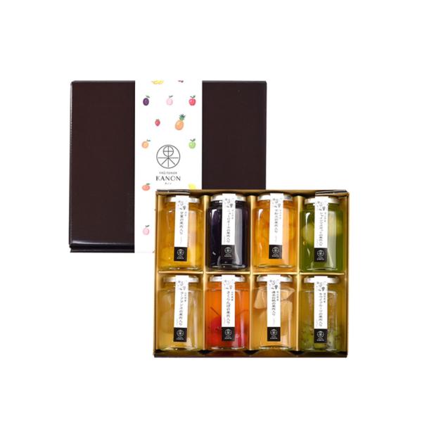 フリュテリーカノン KANON 国産フルーツジュレ 3本アソート ゼリー ギフト