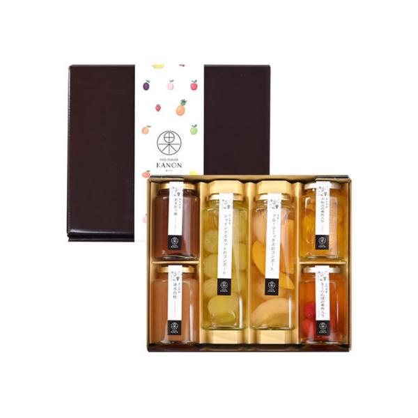 フリュテリーカノン KANON 国産果実のデザートアソート 6本 ゼリー ギフト