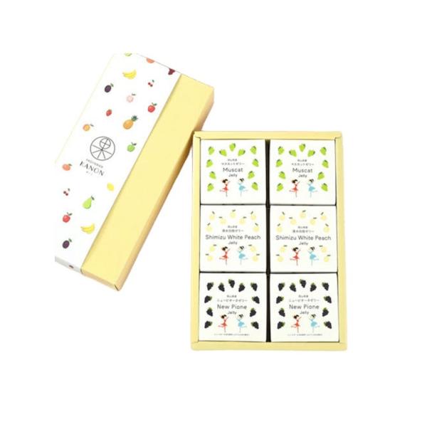 フリュテリーカノン 岡山果実ゼリー 6個入 ゼリー ギフト