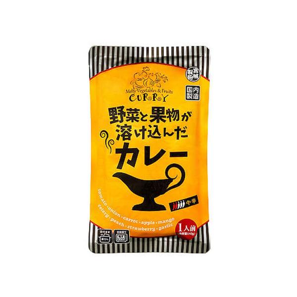業務スーパー 野菜と果物が溶け込んだカレー 180g×4袋入 レトルト パウチ 即席