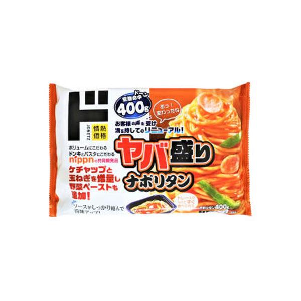 ドン・キホーテ情熱価格 ヤバ盛りナポリタン 1人前400g 冷凍