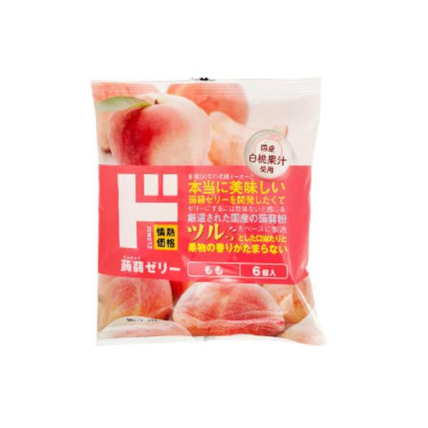 ドン・キホーテ情熱価格 蒟蒻ゼリー もも 20ｇ×6個入